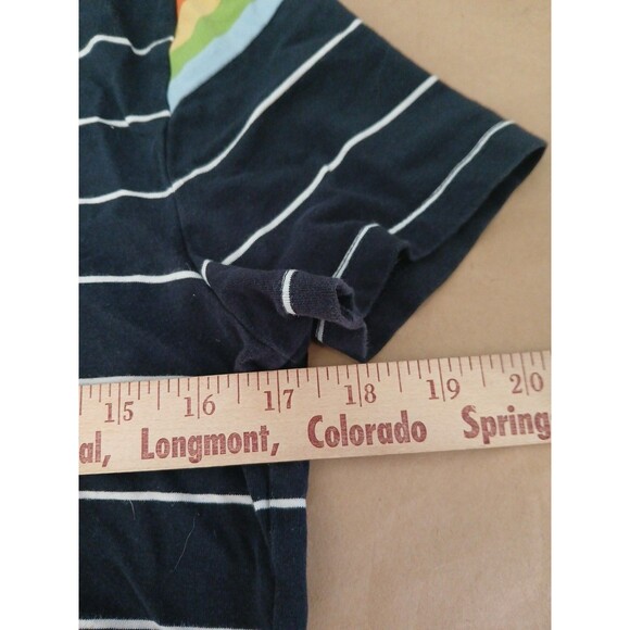 Tommy Hilfiger T Shirt Dress Womens M Blue Striped Nautical Maritime Preppy - Picture 3 of 8